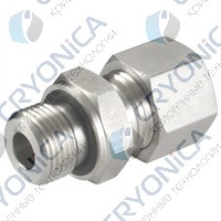 Фитинг прямой конфигурации цилиндрическая резьба SAE/MS (серия ST)