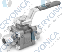 Шаровые краны  для работы с хлором (C60V)