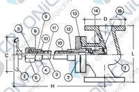 Криогенный запорный вентиль CAEN CRYO VCB-H