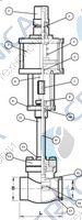 Криогенный запорный клапан CAEN CRYO VCBS-750/NC
