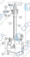 Криогенный запорный вентиль CAEN CRYO VCYS-1600