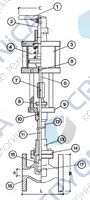 Криогенный запорный клапан CAEN CRYO VCB 1150-NC