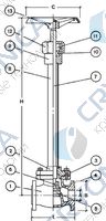 Криогенный запорный вентиль CAENCRYO VCB 1600