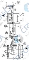 Запорный клапан CAEN VCB 1150-NC