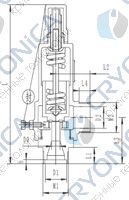 Предохранительный клапан CCK DA22Y-40P