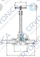 Криогенный запорный клапан CCK T452DA10-25 PN160