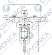 Криогенный регулятор CCK DY22F-25P