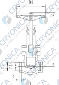 Криогенный запорный клапан CCK J6(2)1F-40P
