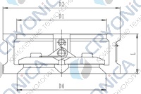 Криогенный обратный клапан T302DH250-300 PN40 Криогенный обратный клапан T302DH250-300 PN40