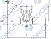 Криогенный обратный клапан T328DH50-150X PN40
