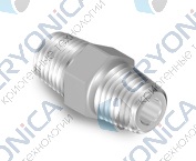 Соединитель с наружными резьбами NPT И BSPT (R) серии H-SNA