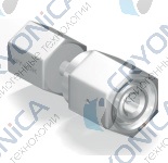 Фитинг прямой конфигурации с гайкой и внутренней резьбой NPT для чистых сред серии H-ZSFC