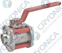 Трех корпусные шаровые краны Meca Inox серии PP4 Трех корпусные шаровые краны Meca Inox серии PP4