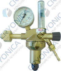 Баллонный редуктор с ротаметром DINFLOW Control N1* (ARV0059)